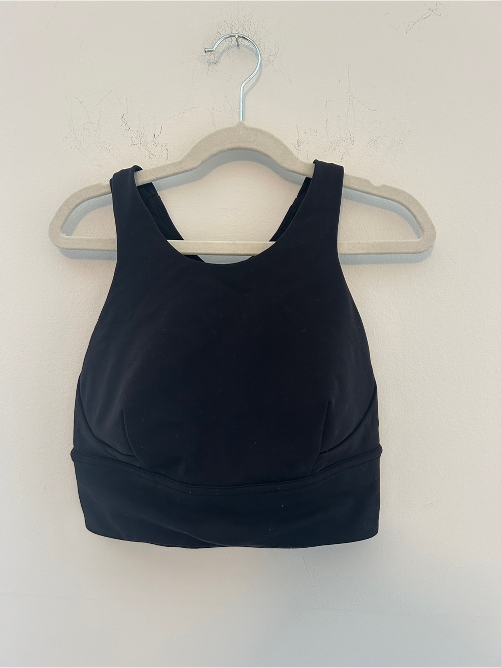 lululemon athletica Black High-Neck Sports Bra